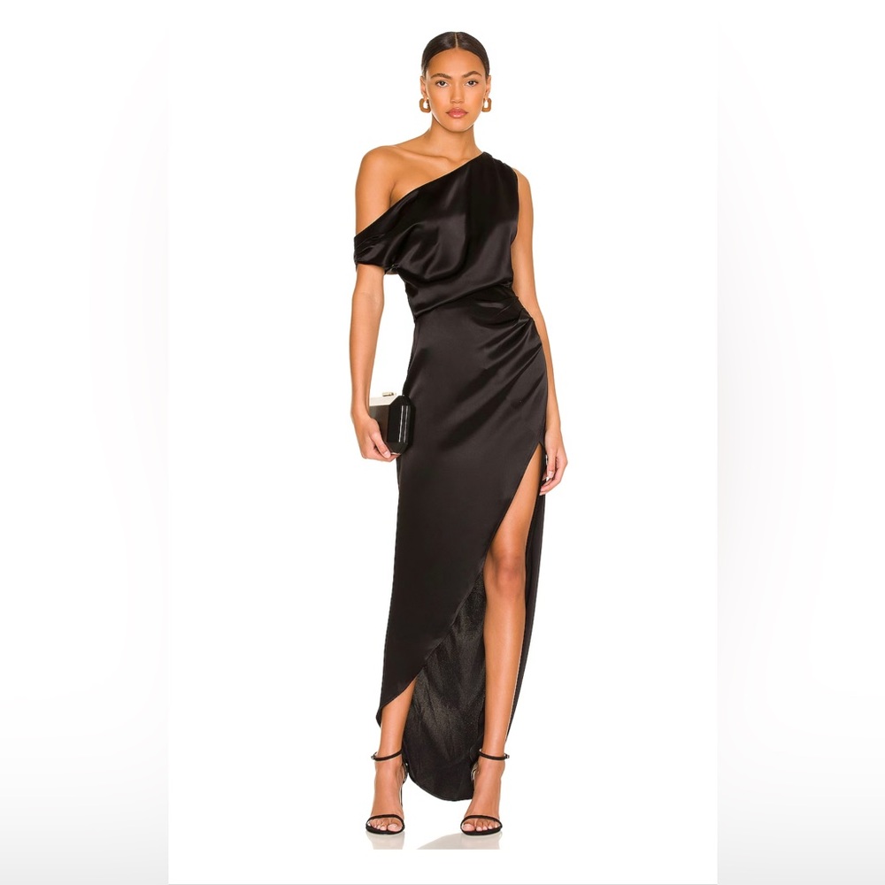 NONchalant black off the shoulder dress
